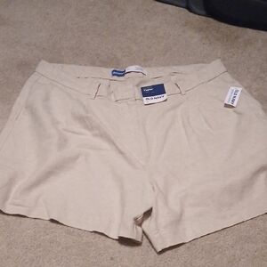 Womens Xl Old Navy Tan Shorts